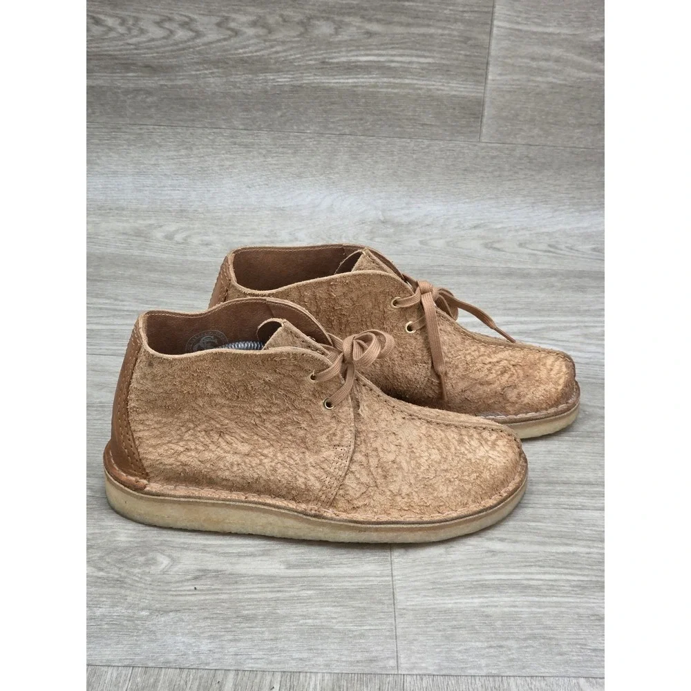 RARE Clarks Originals Men's Desert Trek Hi Oakwood - UK 8.5 G / US 9.5 M